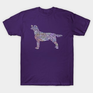 Graffiti Wall Dog T-Shirt